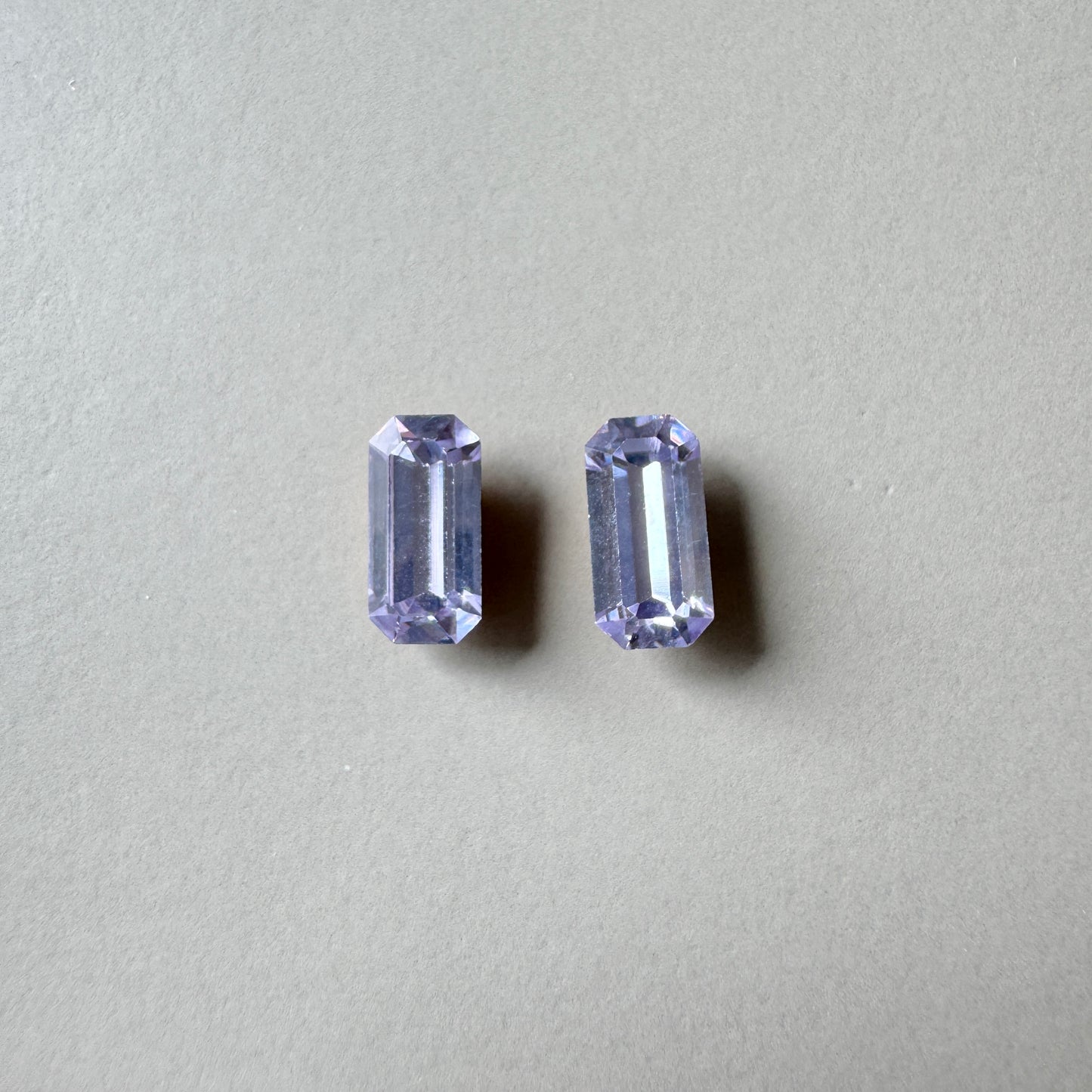 Vintage Swarovski ART #4600 Octagon Alexandrite 10x5mm【2 pcs】