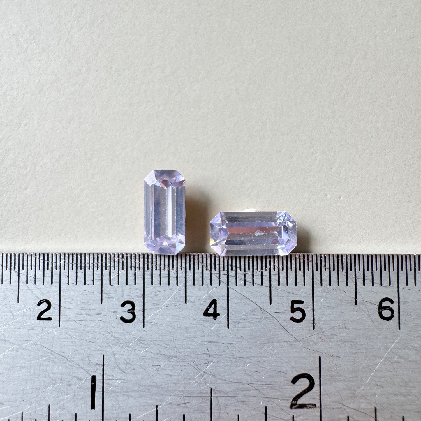 Vintage Swarovski ART #4600 Octagon Alexandrite 10x5mm【2 pcs】