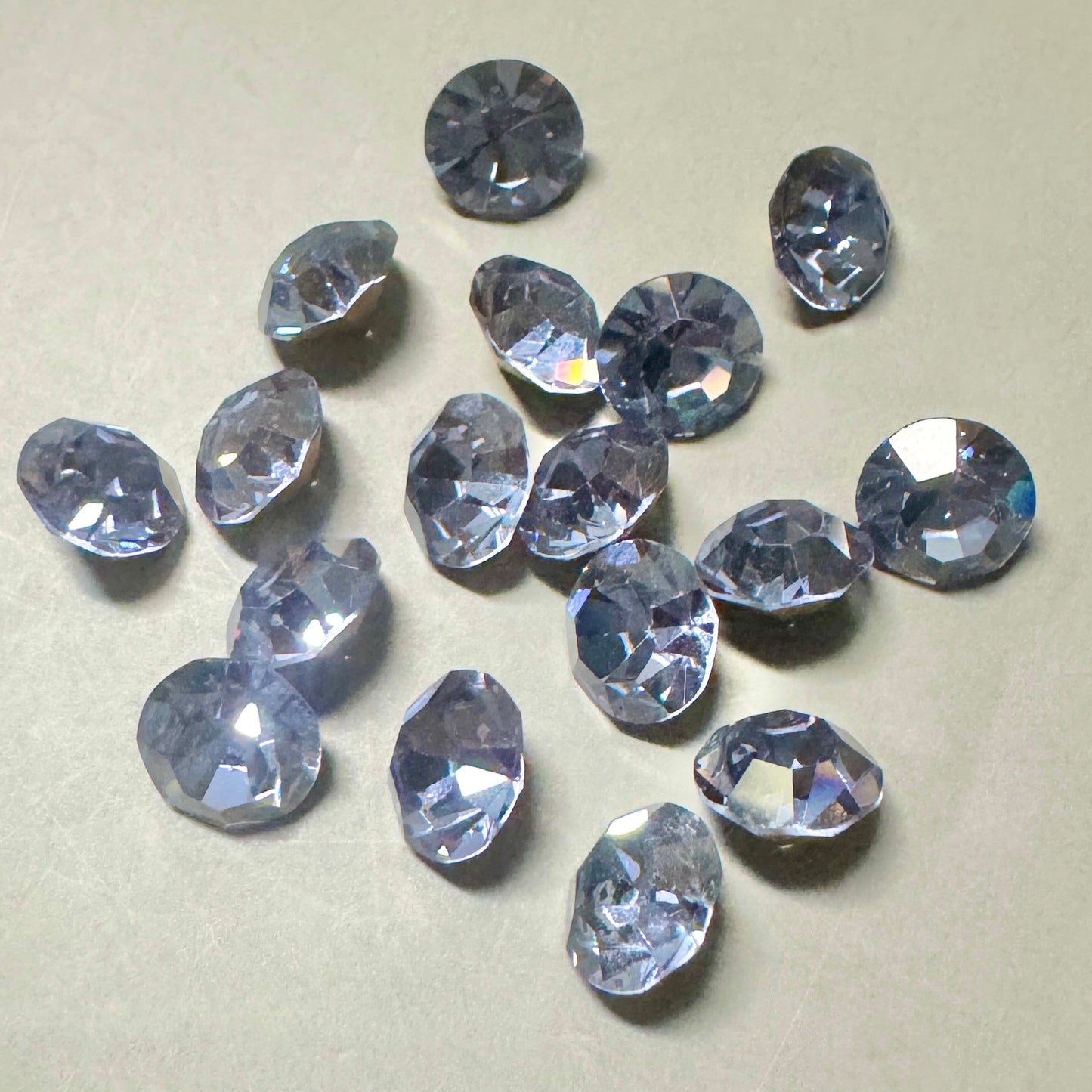 Vintage Swarovski Art #1100 Round 35ss Alexandrite【2 pcs】