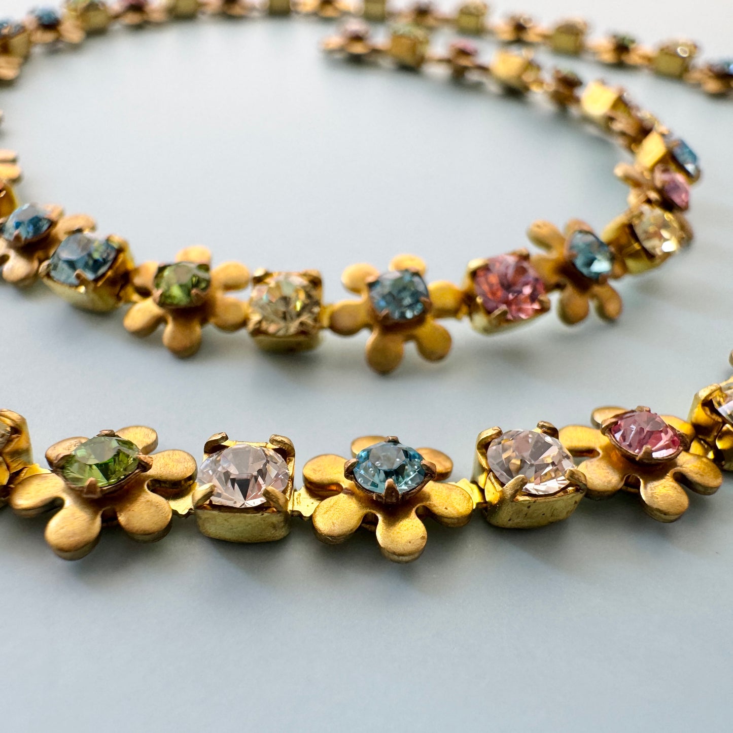 Vintage Swarovski Rhinestone Chain 30cm 【25MX_81】