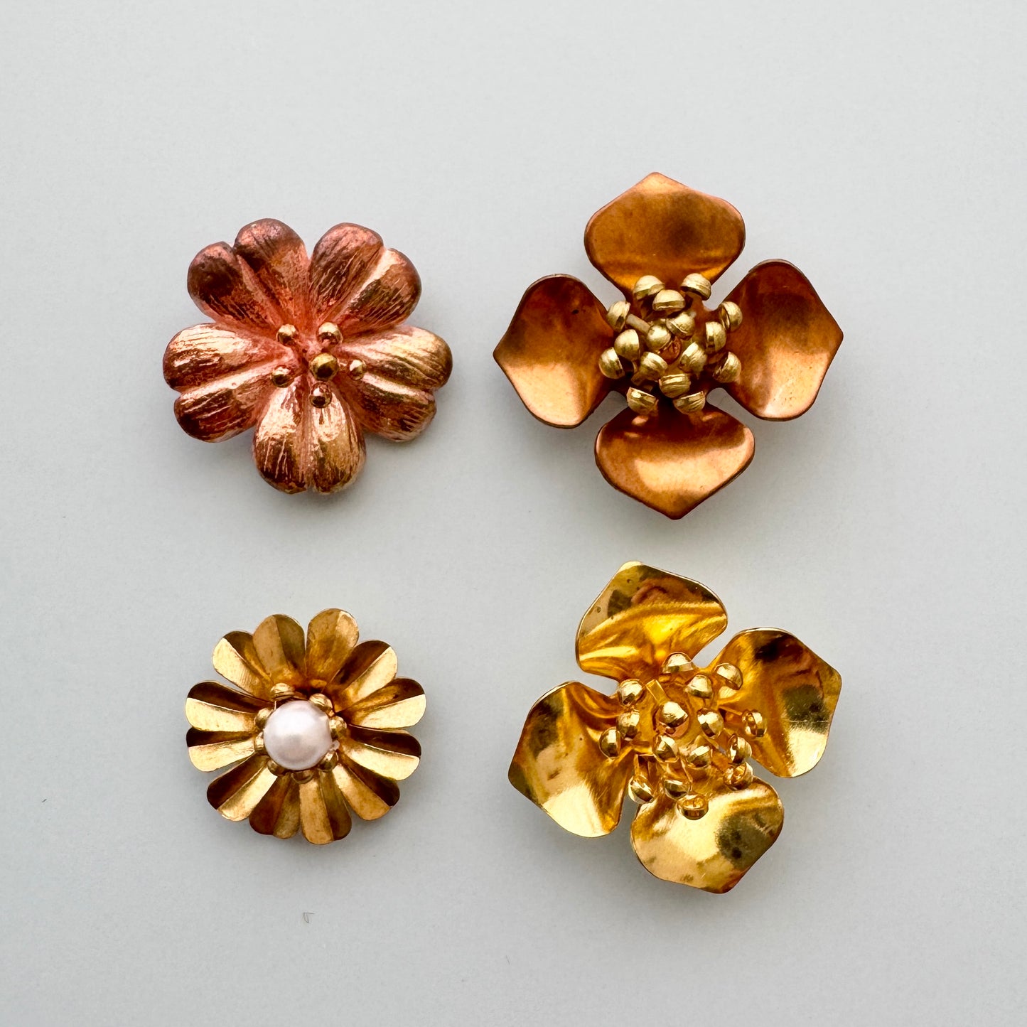 Special Set 【Vintage Brass Flower mix】25MX_87