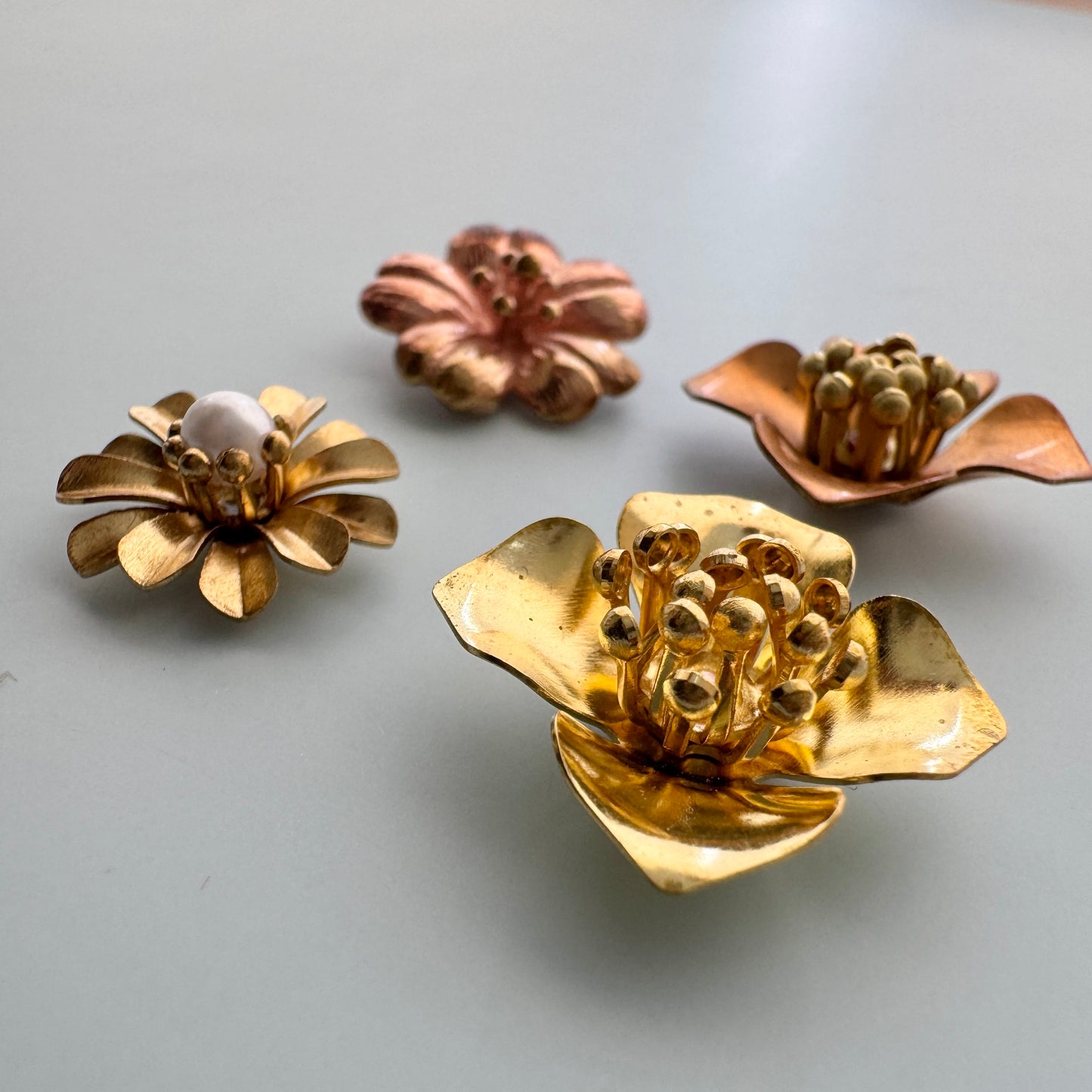 Special Set 【Vintage Brass Flower mix】25MX_87