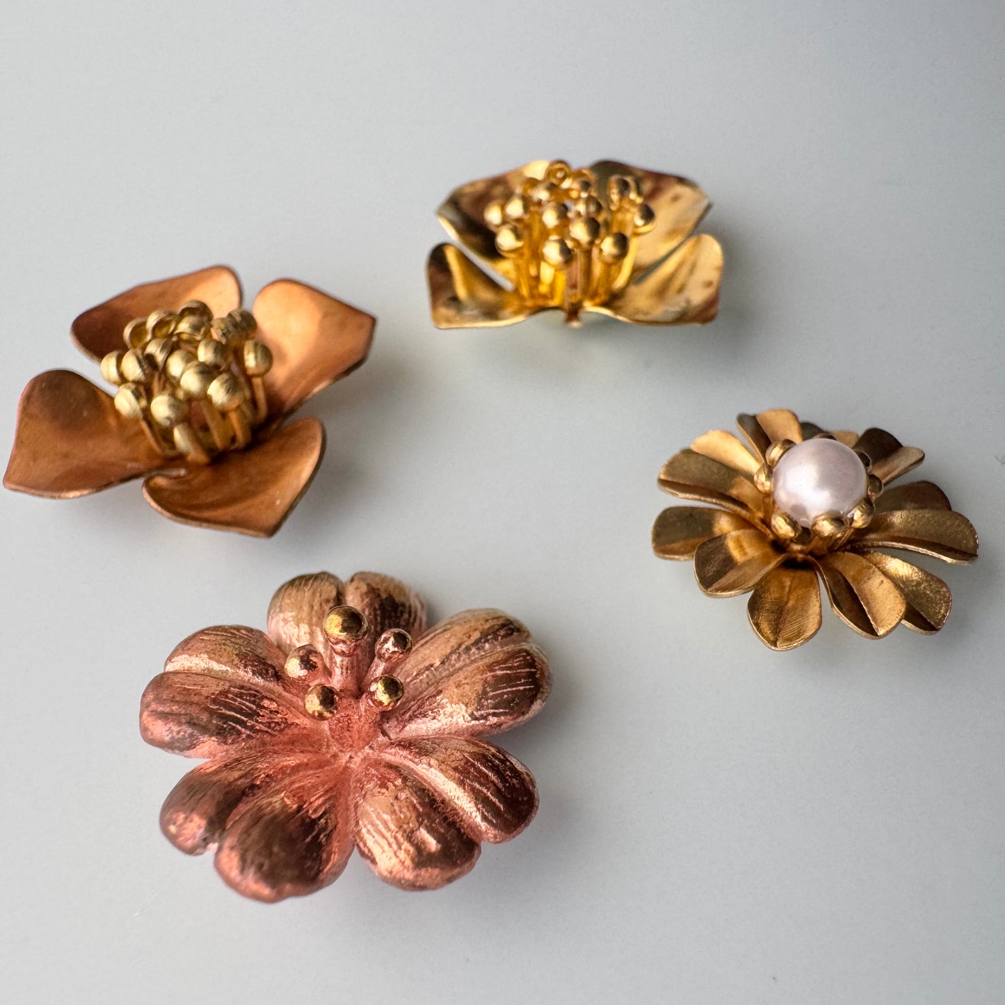 Special Set 【Vintage Brass Flower mix】25MX_87