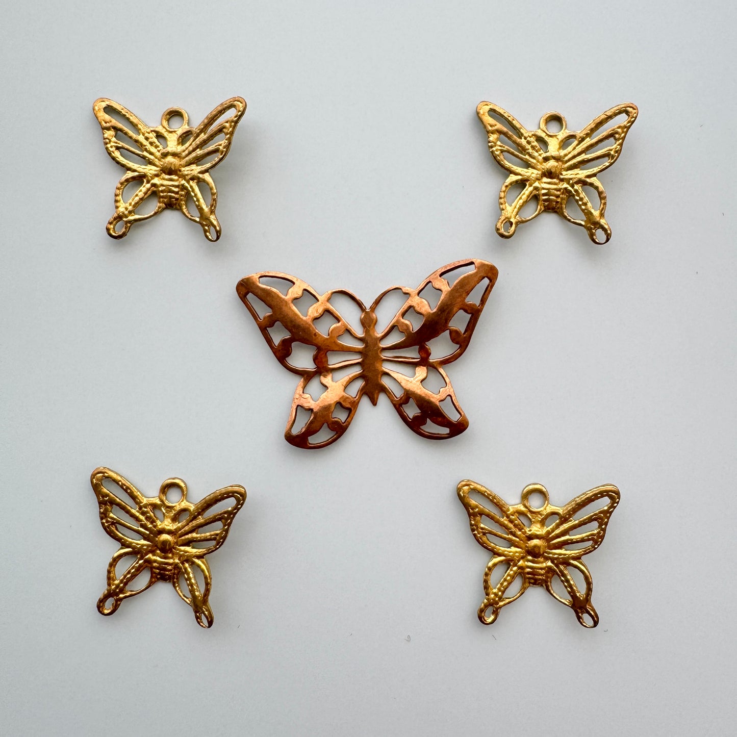 Special Set 【Vintage Brass Butterfly mix】25MX_88