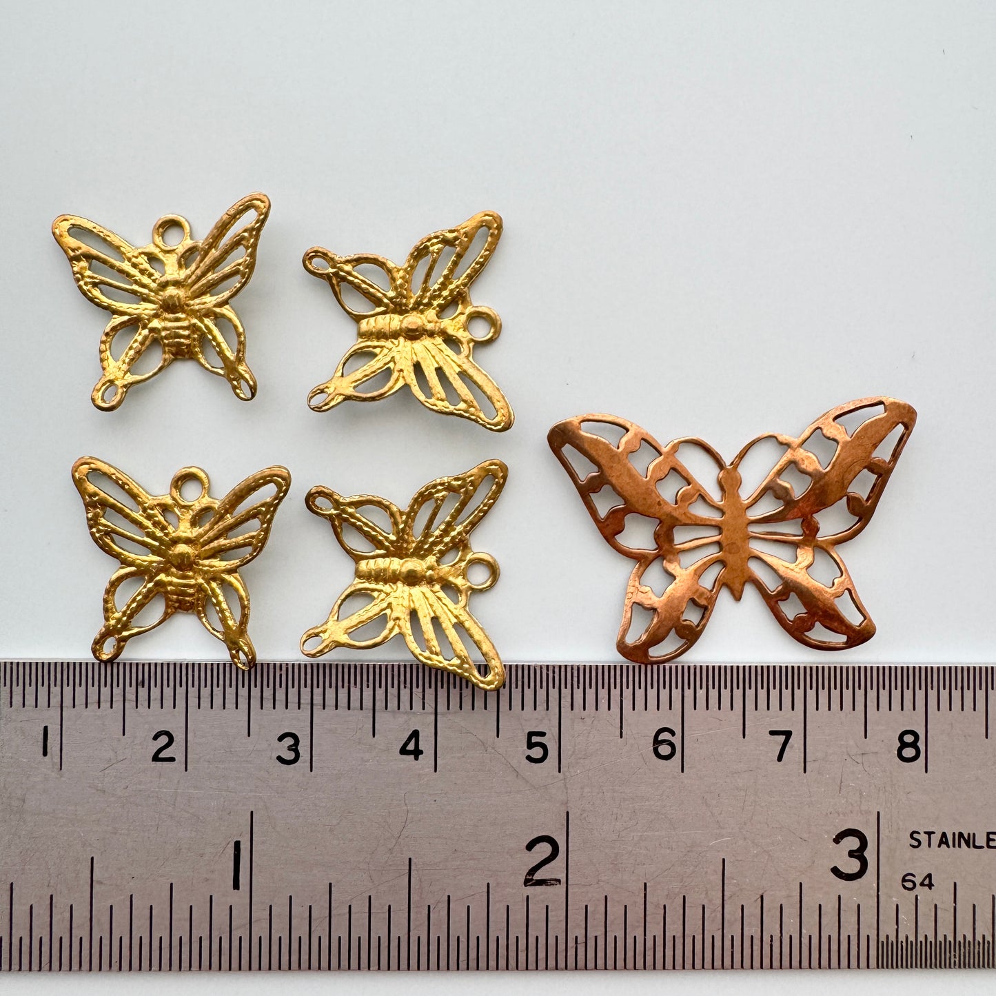 Special Set 【Vintage Brass Butterfly mix】25MX_88