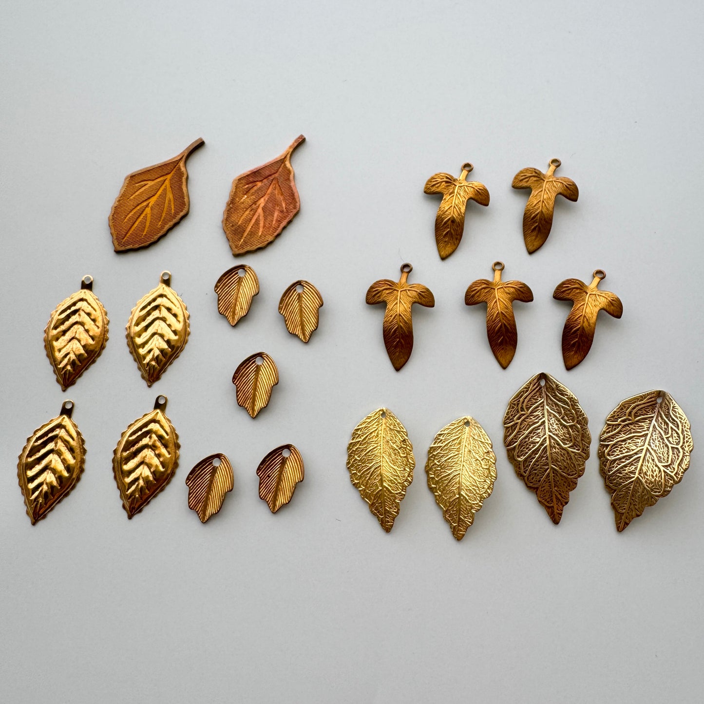 Special Set 【Vintage Brass Leaf mix】25MX_91