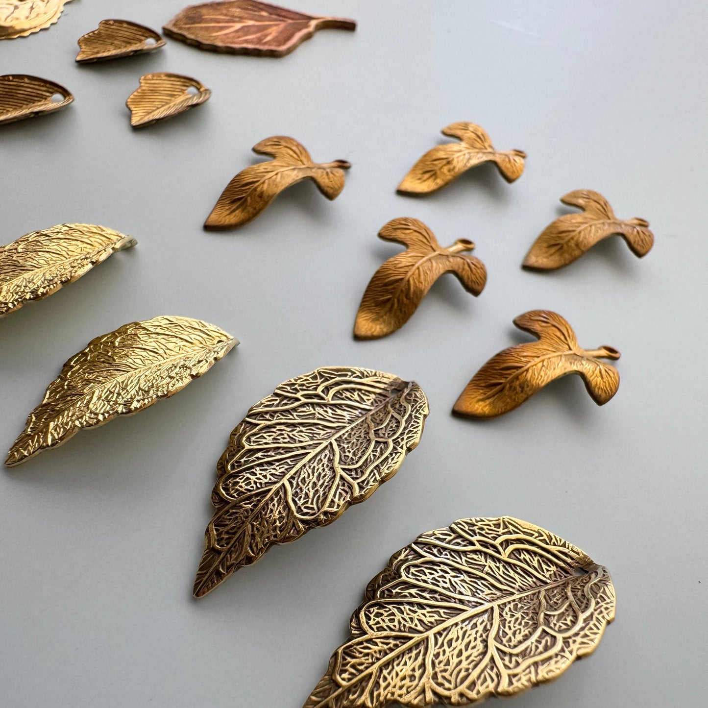 Special Set 【Vintage Brass Leaf mix】25MX_91