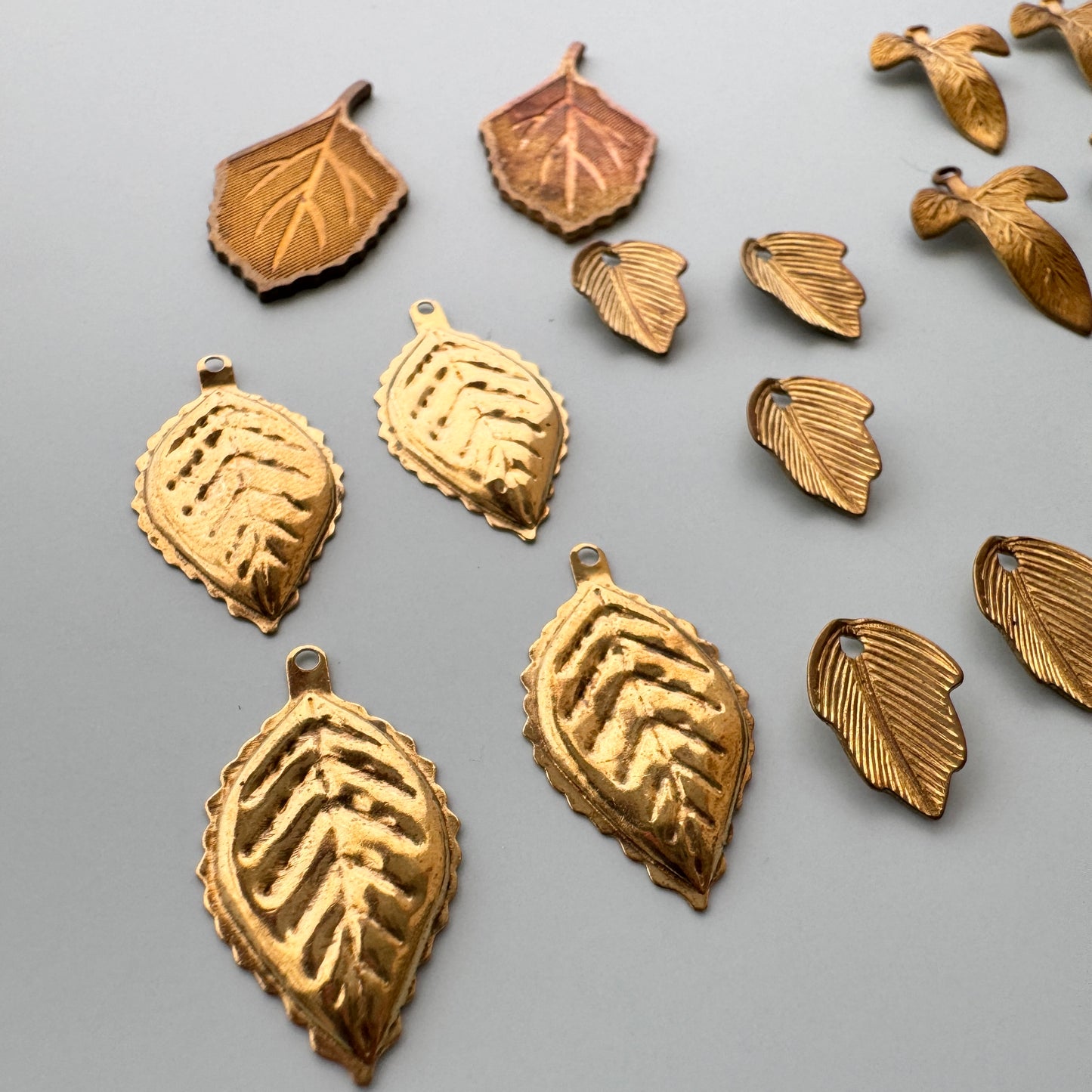 Special Set 【Vintage Brass Leaf mix】25MX_91