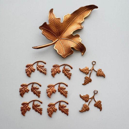Special Set 【Vintage Brass Leaf mix】25MX_92