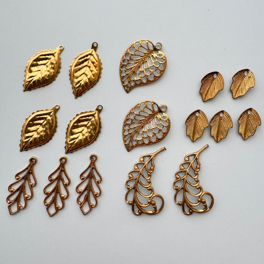 Special Set 【Vintage Brass Leaf mix】25MX_93