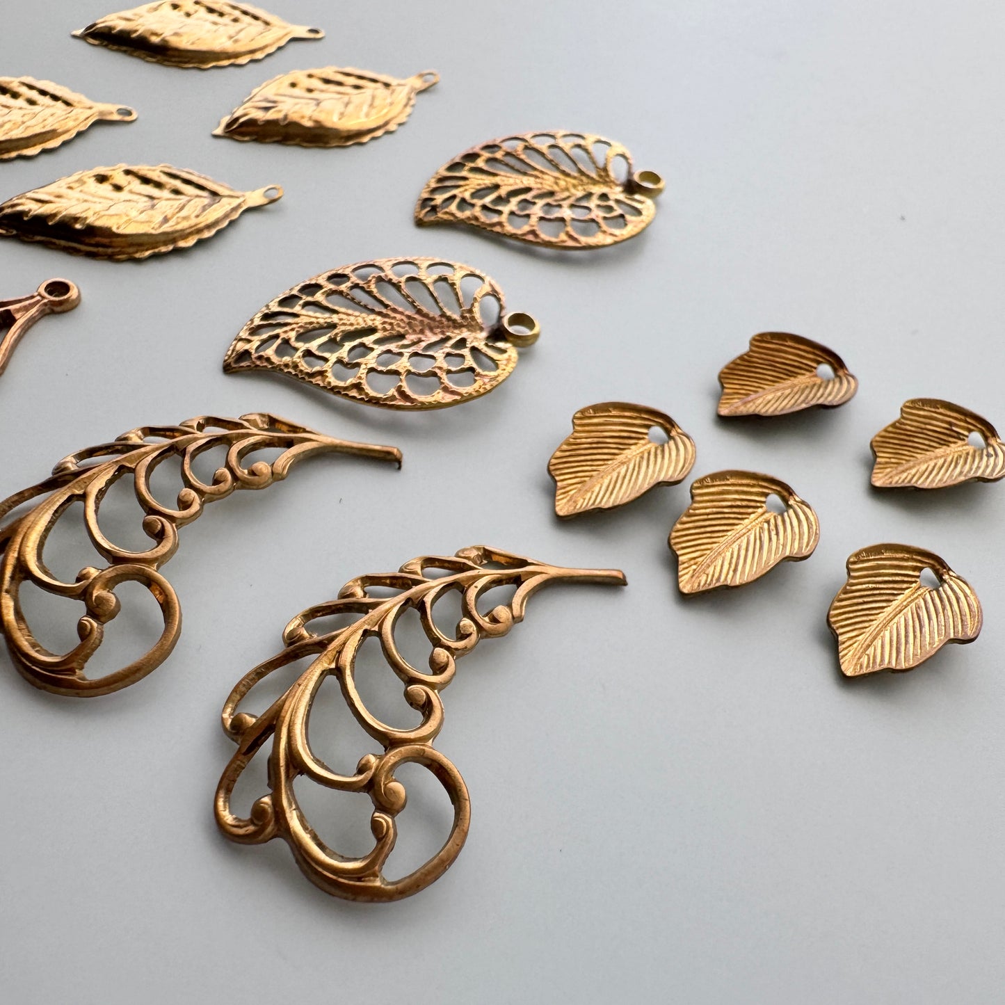 Special Set 【Vintage Brass Leaf mix】25MX_93