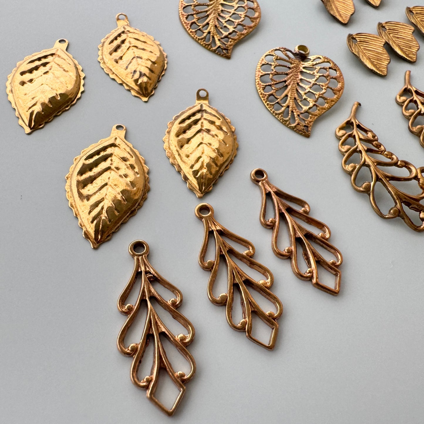 Special Set 【Vintage Brass Leaf mix】25MX_93