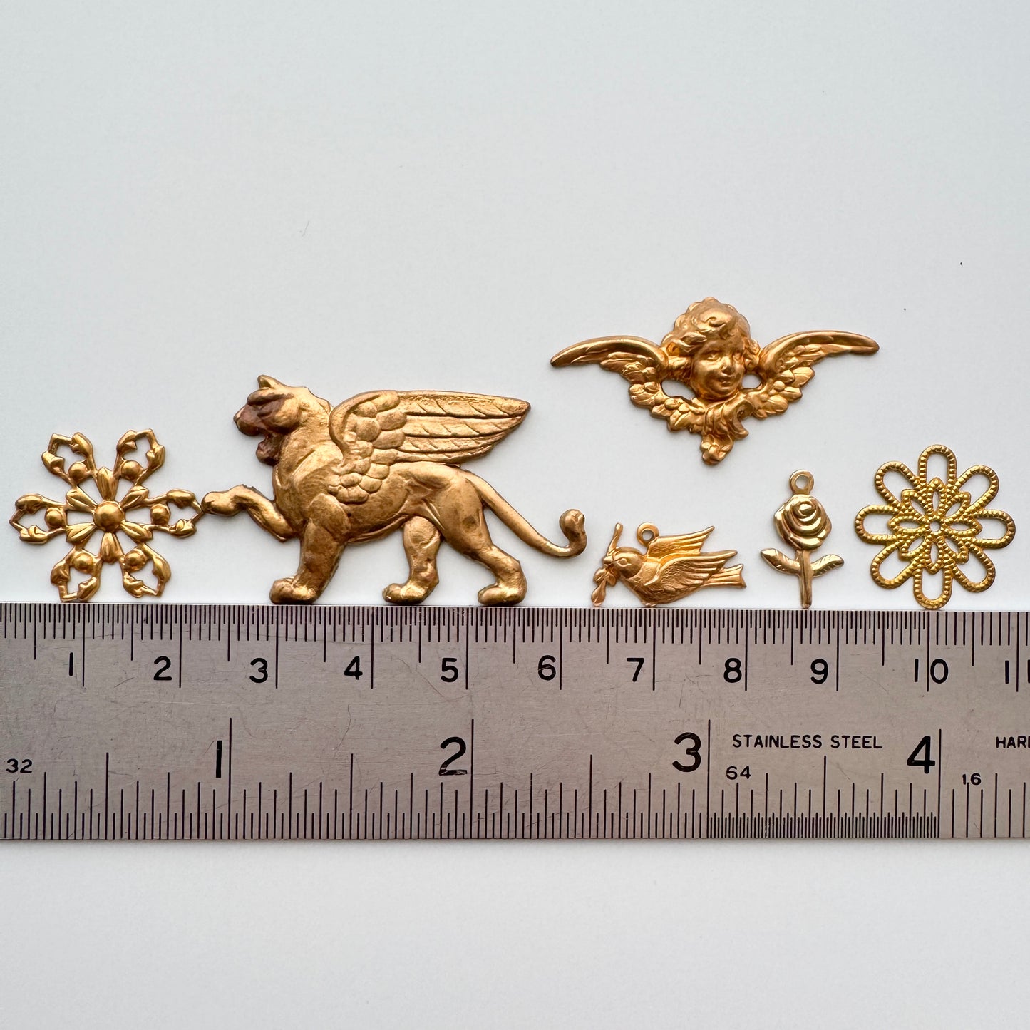 Special Set 【Vintage Brass Charm/Stamping mix】25MX_98
