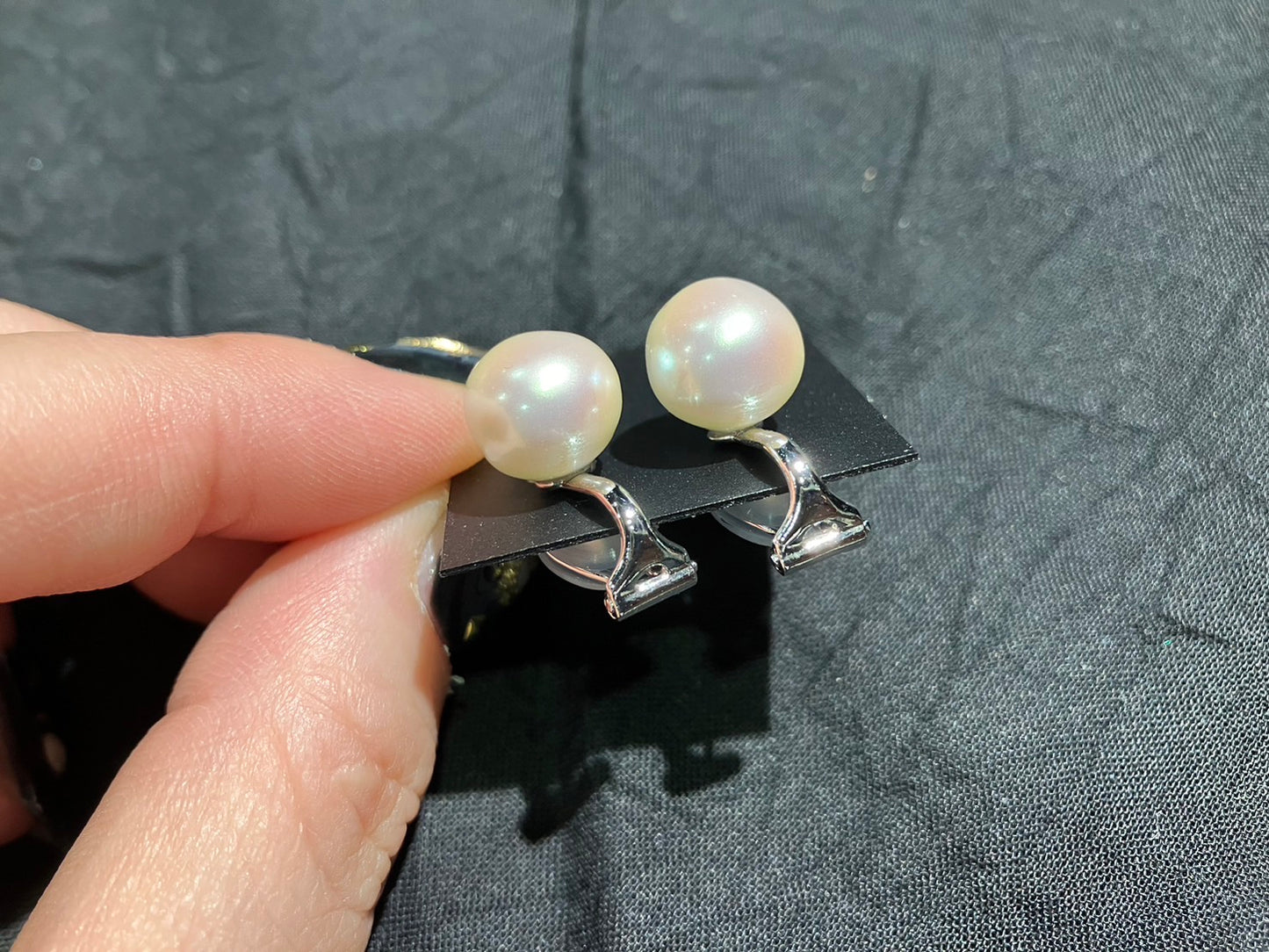 【Made in Japan】Coco Tanishi Faux Baroque Pearl 10mm Earrings