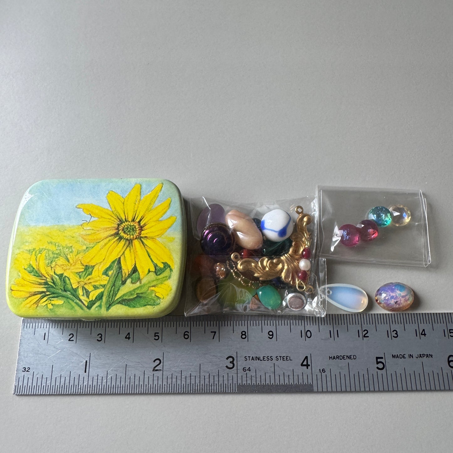 Special Set【Flower Tin & Vintage Parts Mix】26MX_259