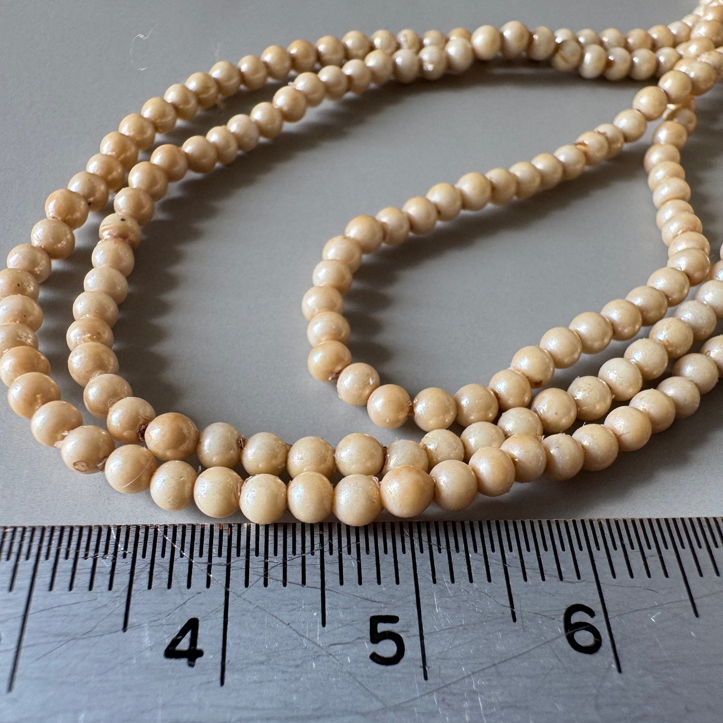 Special Set【Japan Vintage Painted Bead Strand 72cm】26MX_265