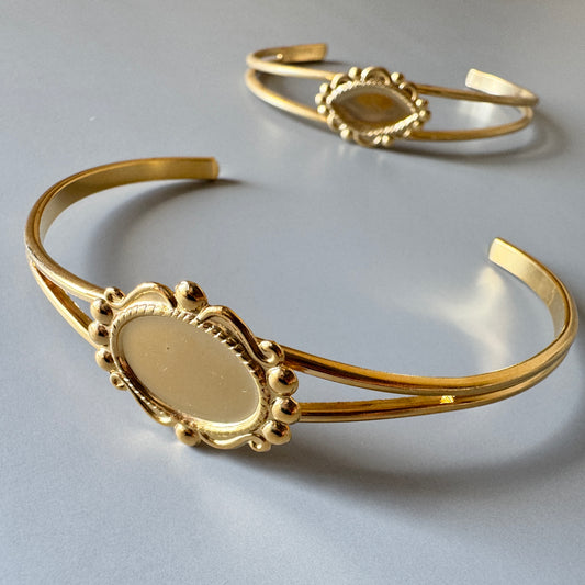 Special Set【Vintage Gold Tone Bangle Bases】26MX_268