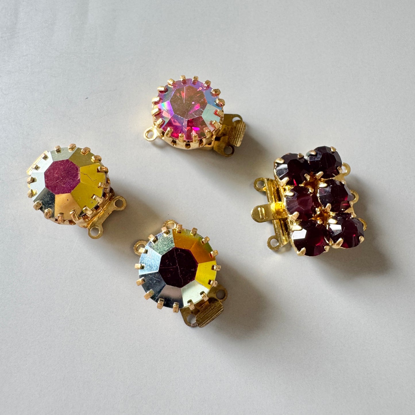 Special Set【Czech Vintage Rhinestone Clasps】26MX_279