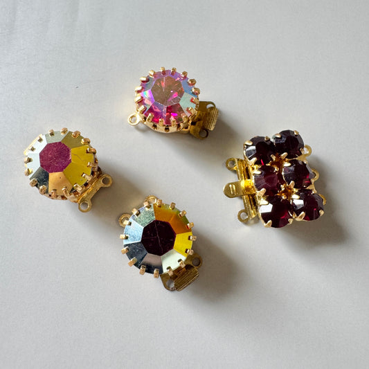 Special Set【Czech Vintage Rhinestone Clasps】26MX_279
