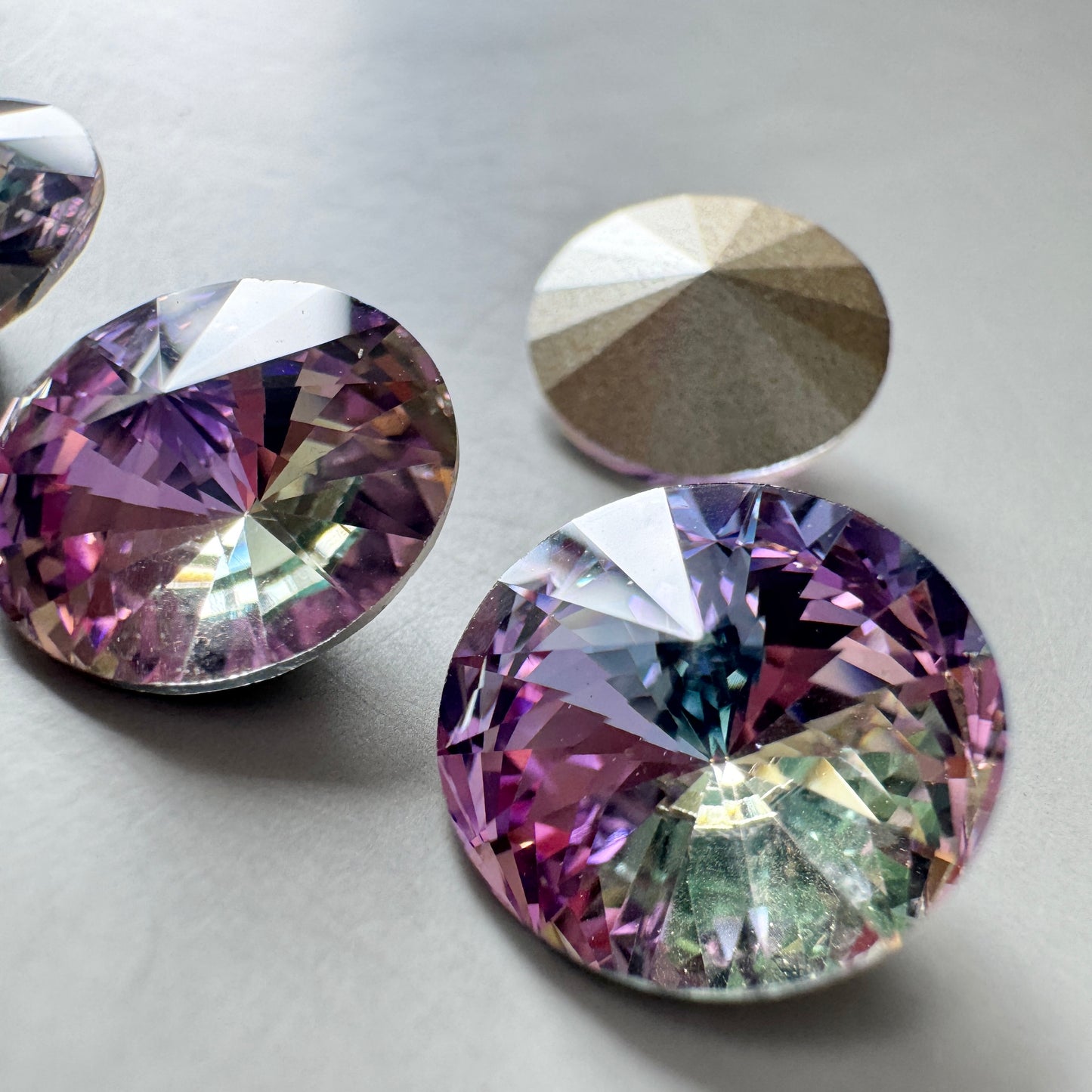 Special Set【Swarovski Vitrail Light Rivoli 12mm】26MX_285