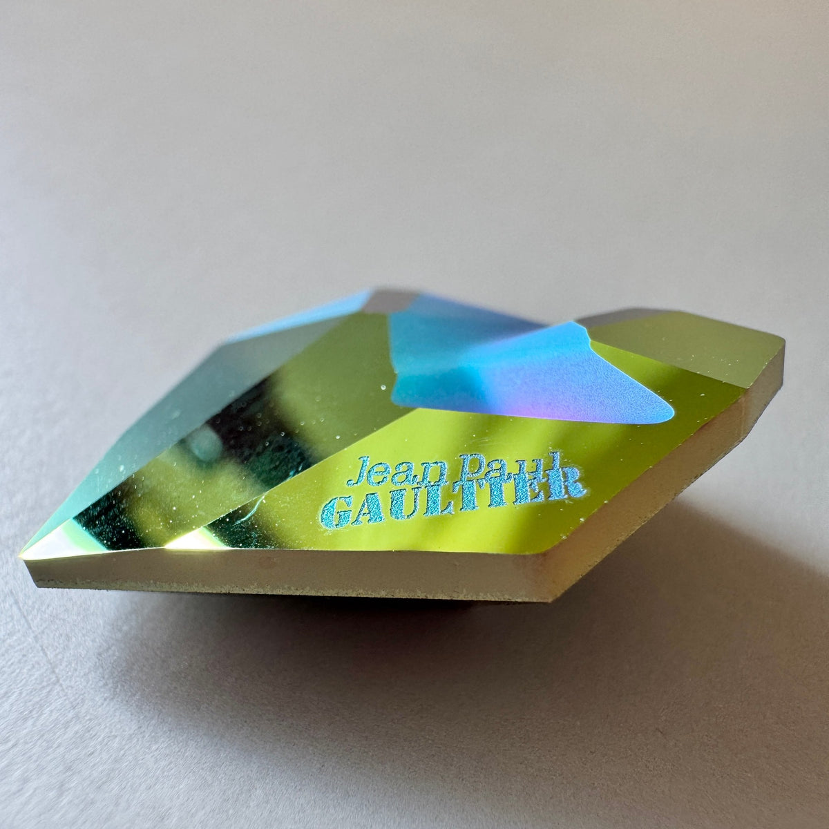 Swarovski ART #4922 Kaputt Fancy Stone Crystal Astral Green 28×24mm【with Setting】