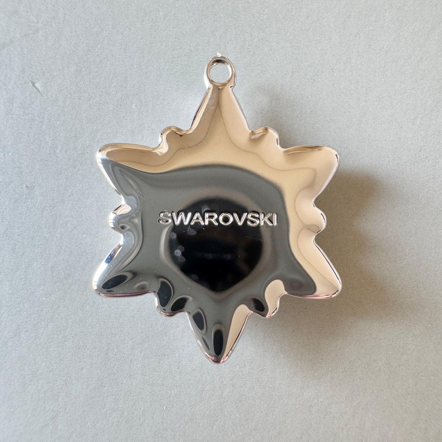 Swarovski ART #67442 Pavé Edelweiss Pendant White Opal / Crystal 20mm【1 pc】
