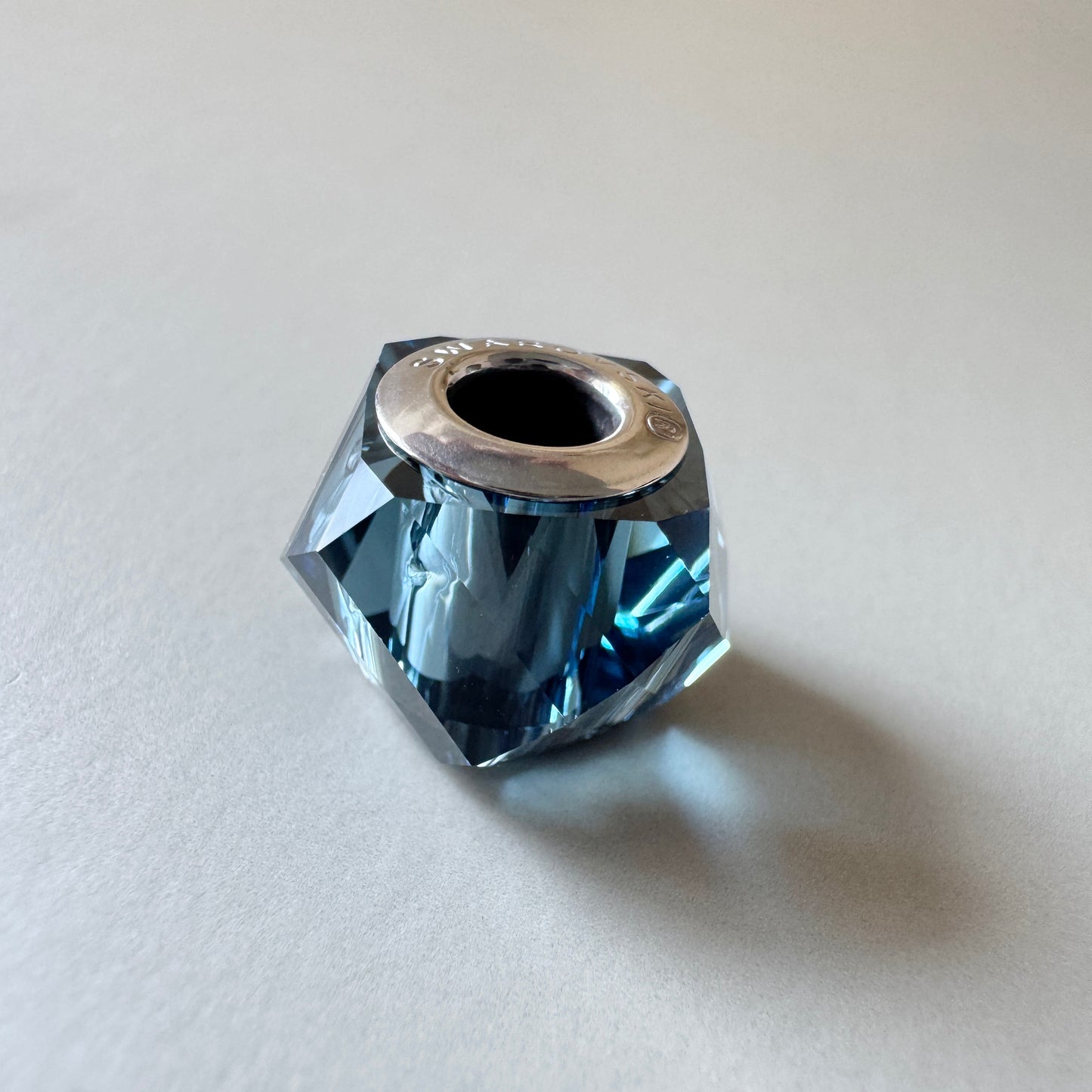 Swarovski ART #5928 BeCharmed Helix Bead Montana 14mm【1 pc】