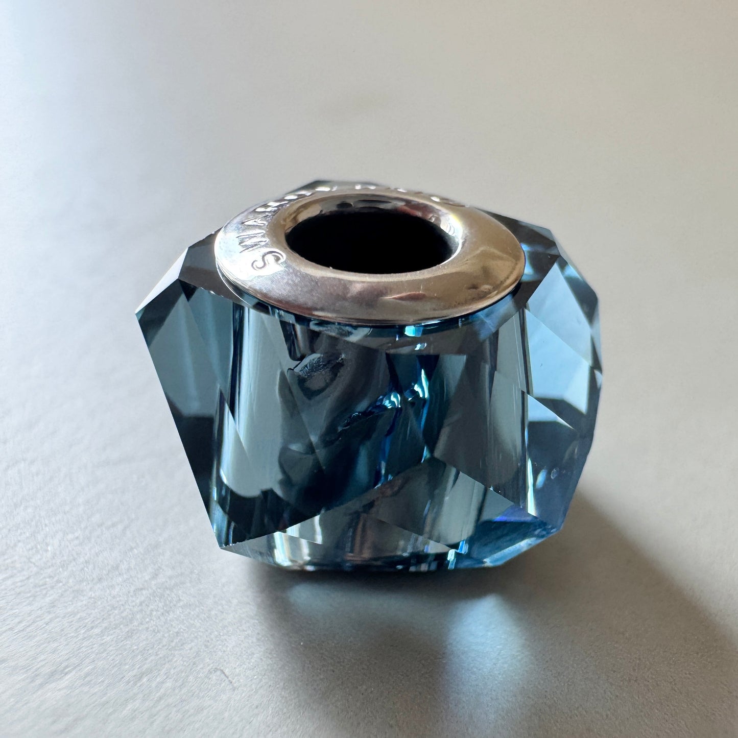 Swarovski ART #5928 BeCharmed Helix Bead Montana 14mm【1 pc】