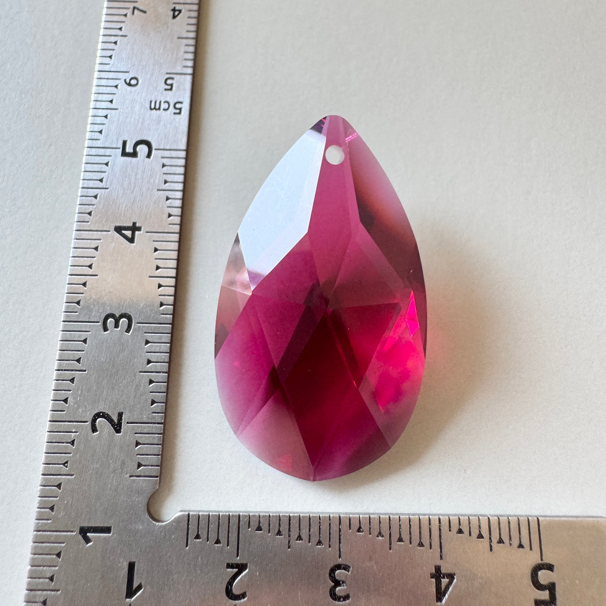 Swarovski ART #8721 Pear Shape Bordeaux 38×22mm【1 pc】