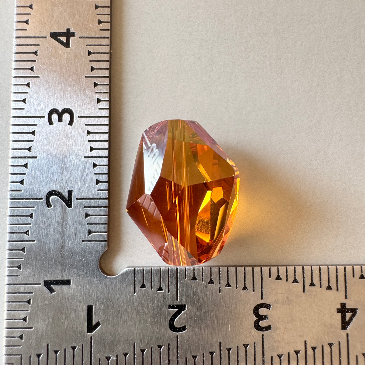 Swarovski ART #5523 Cosmic Bead Crystal Copper 16mm【1 pc】