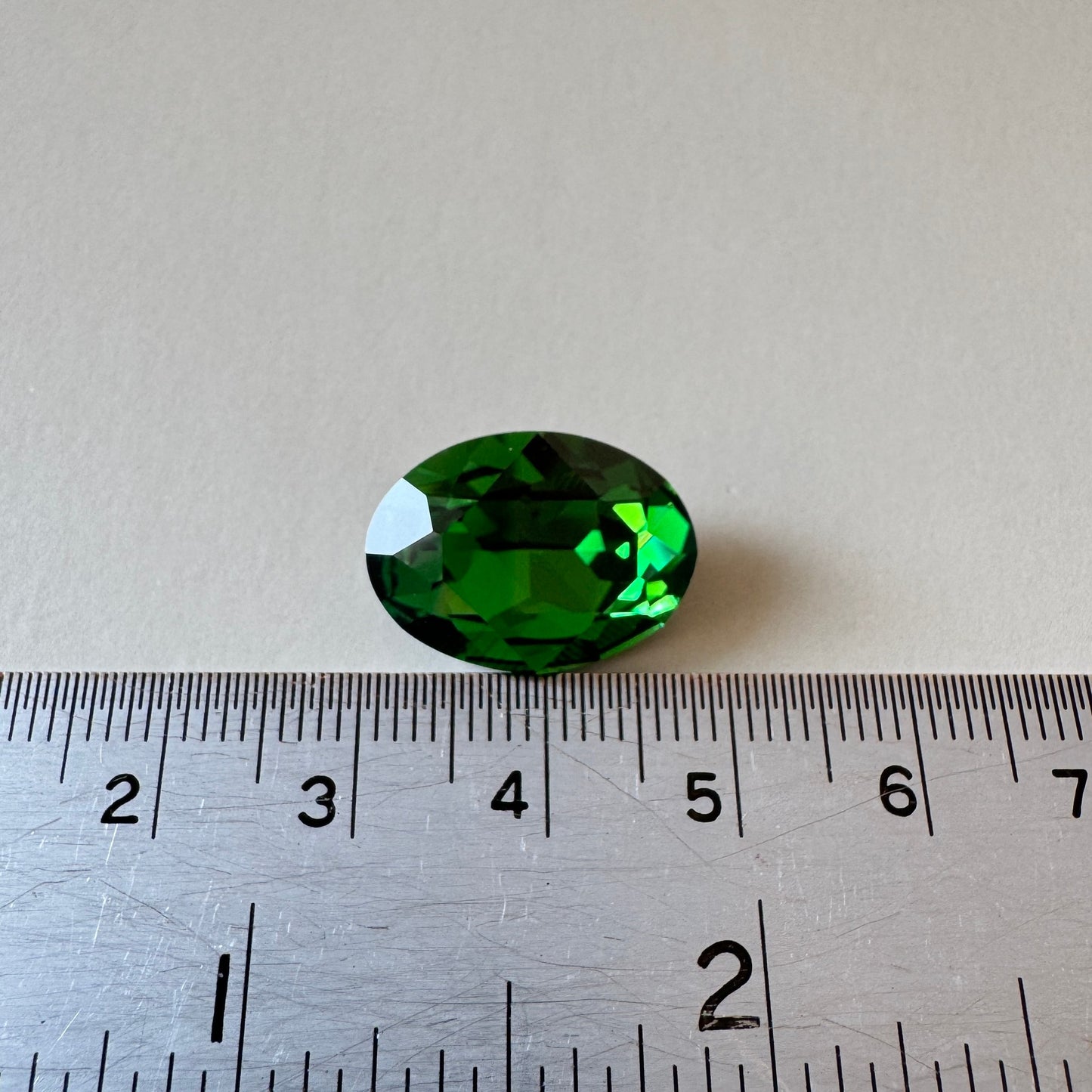Swarovski ART #4120 Oval Fancy Stone Dark Moss Green / Foiled 18×13mm【1 pc】