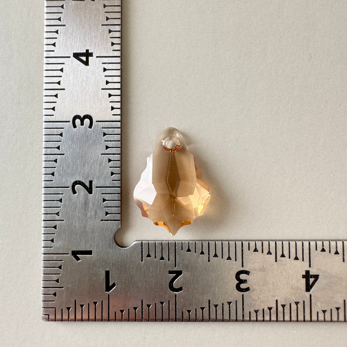 Swarovski ART #6090 Baroque Pendant Light Colorado Topaz 16×11mm【1 pc】