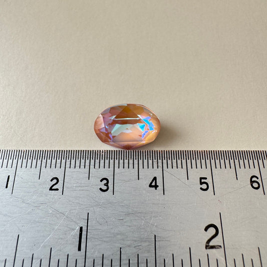 Swarovski ART #4120 Oval Fancy Stone Crystal Cappuccino DeLite 14×10mm【1 pc】