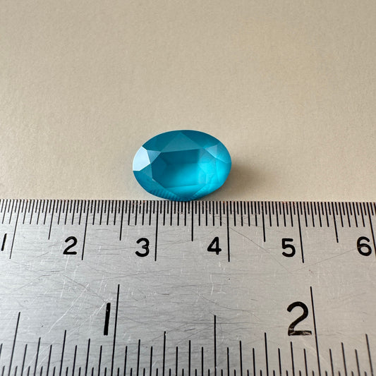 Swarovski ART #4120 Oval Fancy Stone Crystal Azure Blue 14×10mm【1 pc】