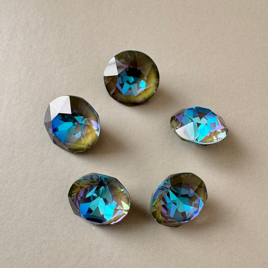 Swarovski ART #1088 XIRIUS Chaton Crystal Army Green DeLite SS39【5 pcs】