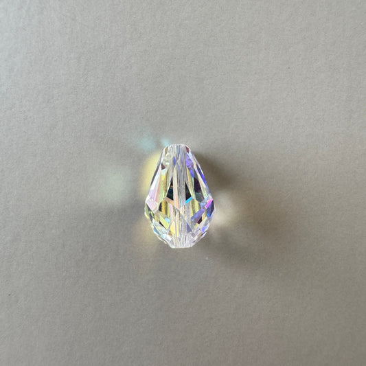 Swarovski ART #5500 Drop Bead Crystal AB 10.5×7mm【1 pc】
