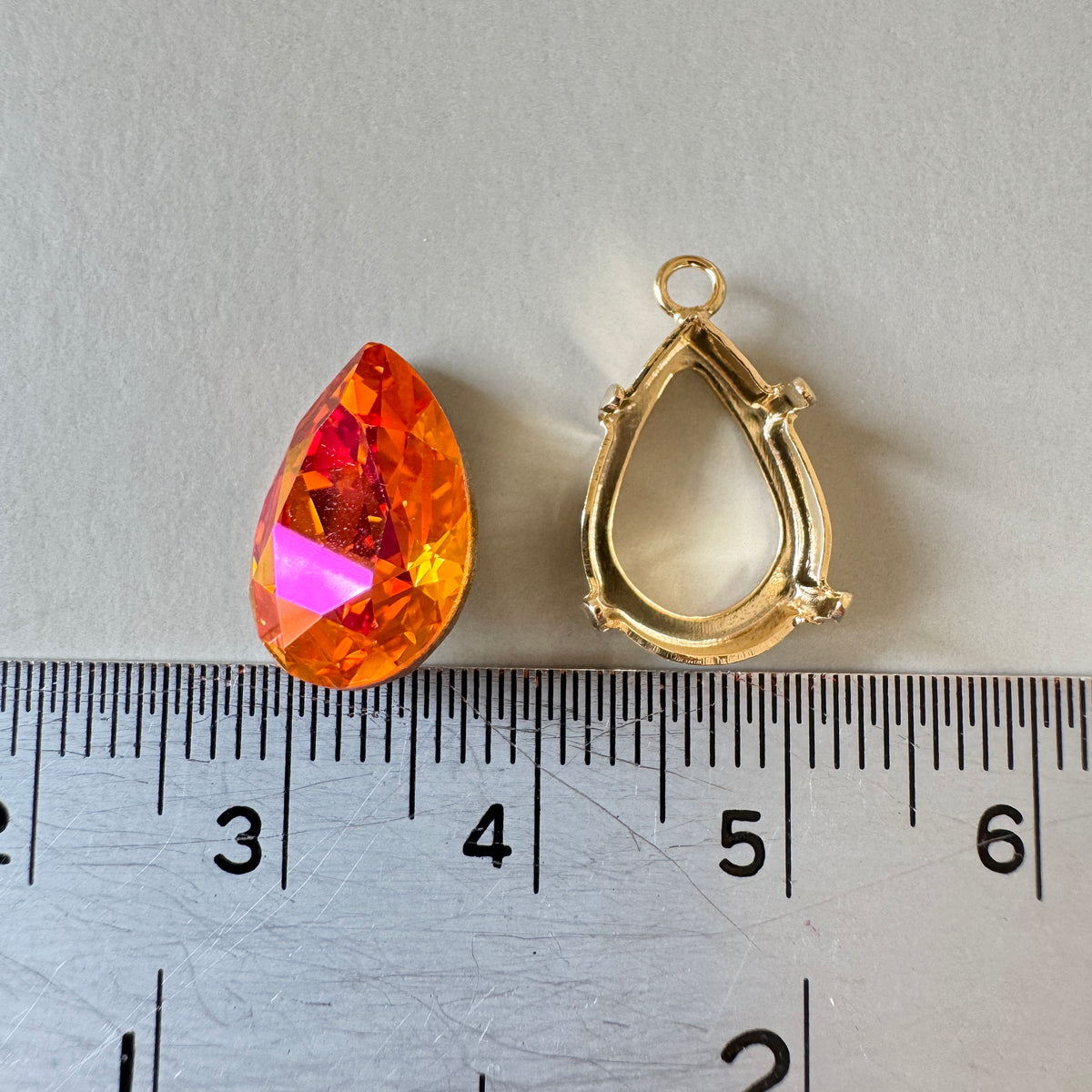 Special Set【Swarovski #4320 Crystal Astral Pink 14×10mm & Gold Setting】26MX_332