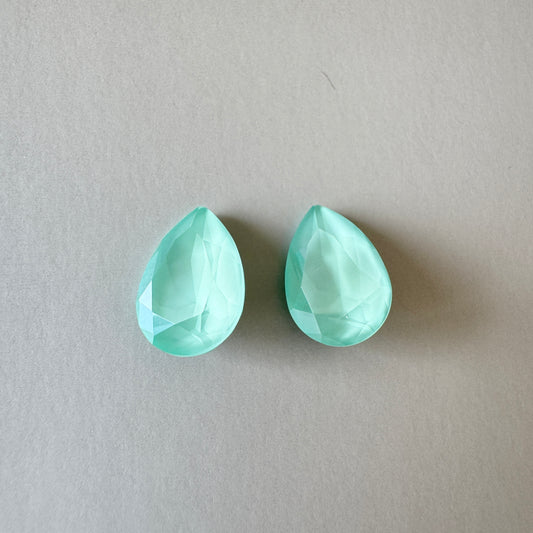 Special Set【Swarovski #4320 Crystal Mint Green 14×10mm】26MX_333