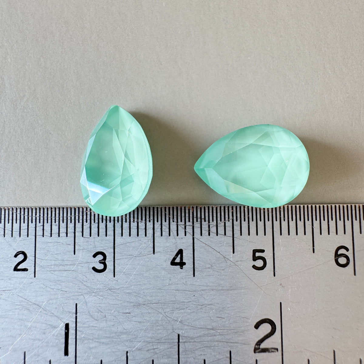 Special Set【Swarovski #4320 Crystal Mint Green 14×10mm】26MX_333