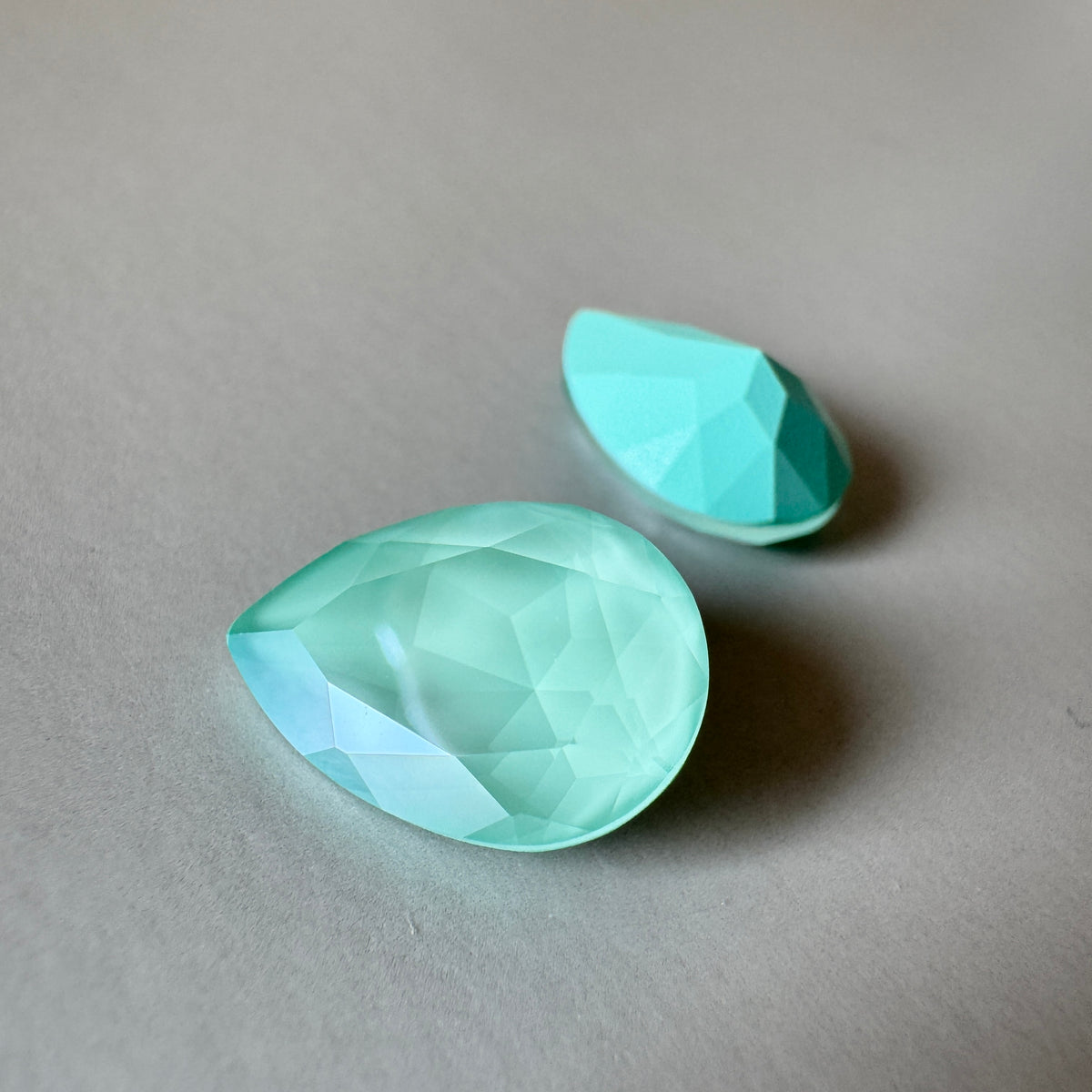 Special Set【Swarovski #4320 Crystal Mint Green 14×10mm】26MX_333