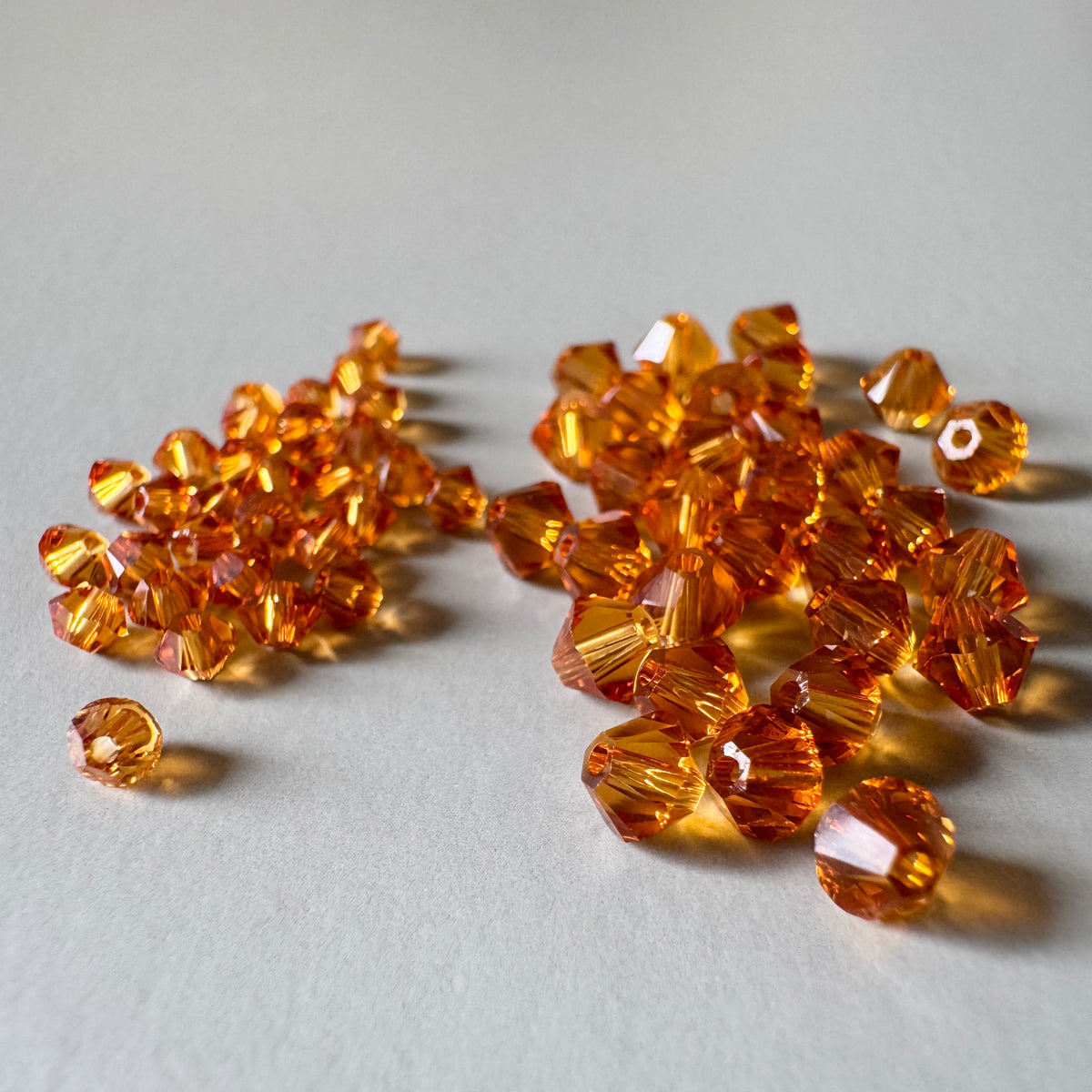 Special Set【Swarovski #5328 Topaz Bicone Beads 3/4mm Mix】26MX_339