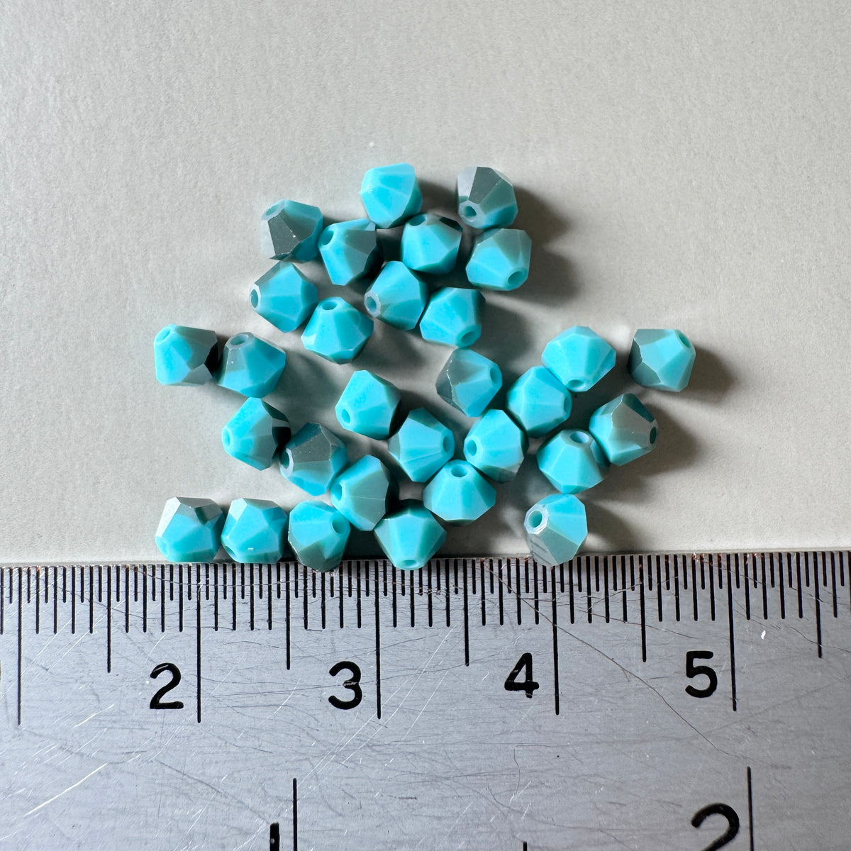 Special Set【Swarovski #5301 Turquoise Satin 4mm】26MX_345