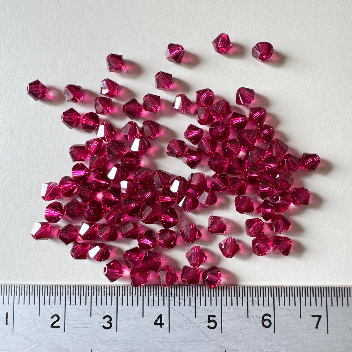 Special Set【Swarovski #5328 Ruby 4mm】26MX_348