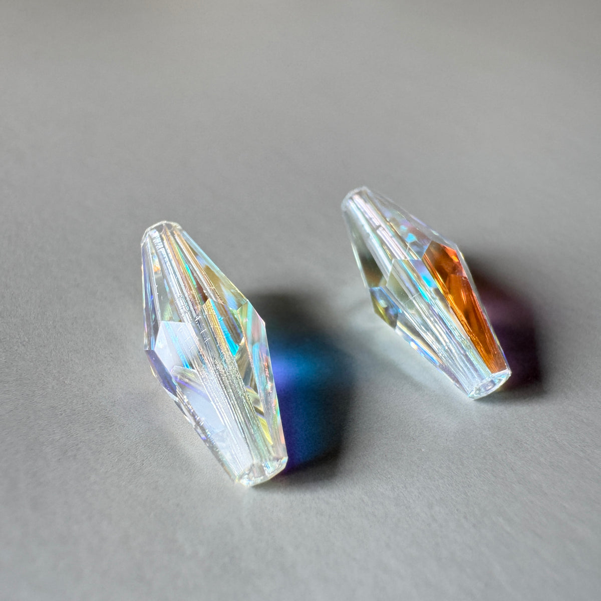 Special Set【Swarovski #5205 Crystal AB Beads 15×6mm】26MX_360