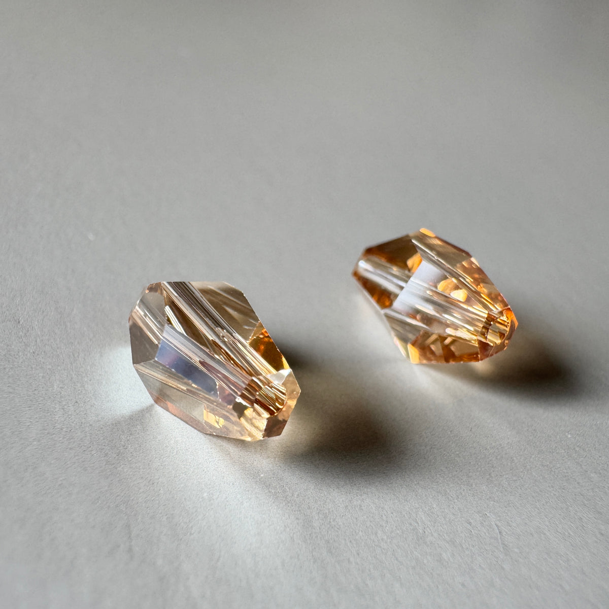 Special Set【Swarovski #5203 Crystal Golden Shadow Beads 12×8mm】26MX_361