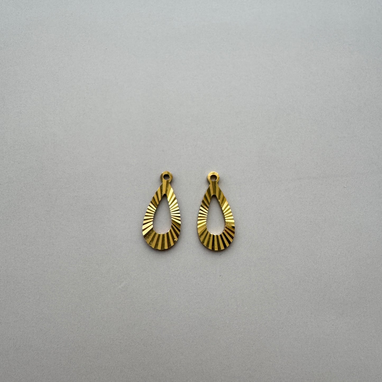 Taiwan Vintage Metal Charm 約11-17mm【2 pcs / 4 design】