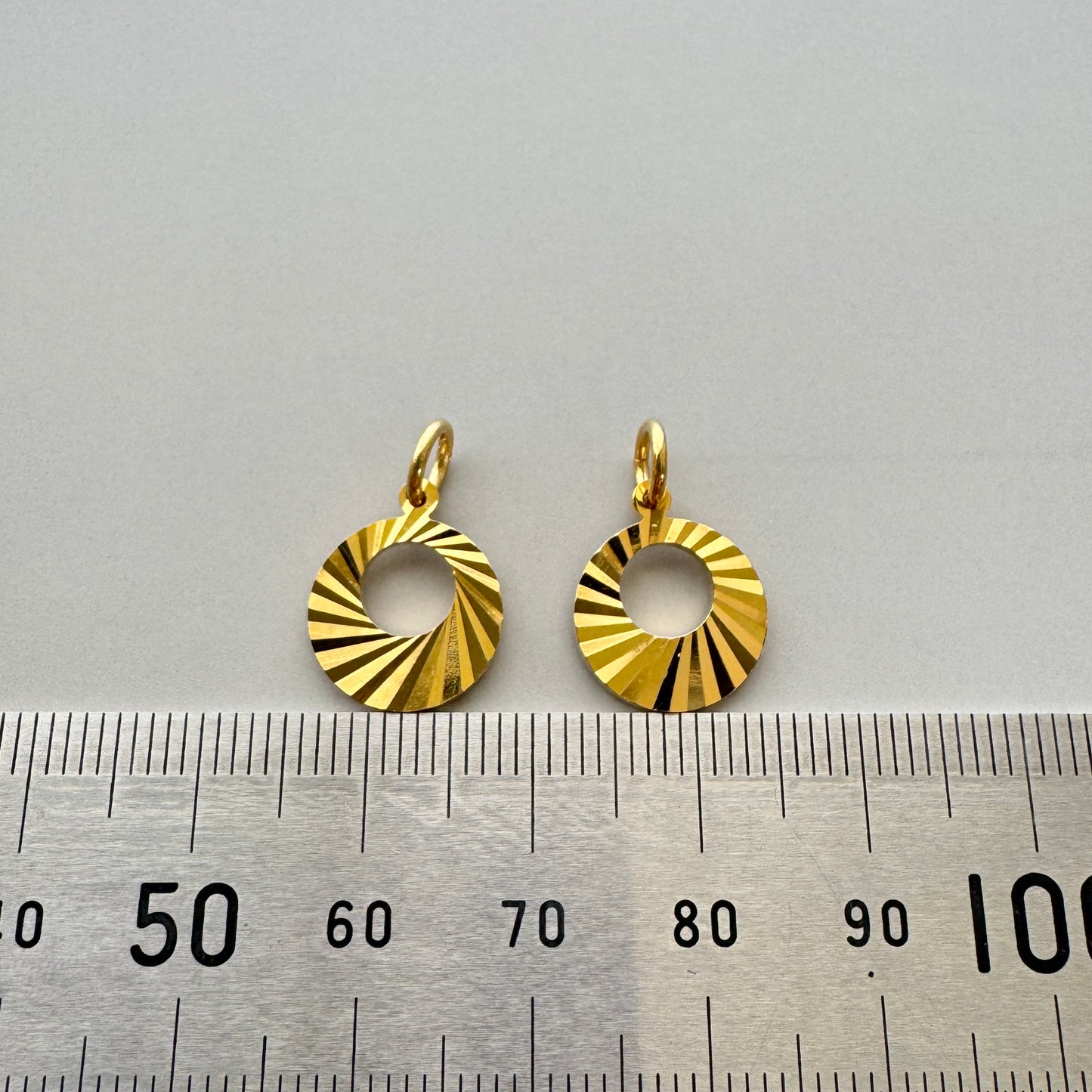 Taiwan Vintage Metal Charm with Loop【2 pcs】