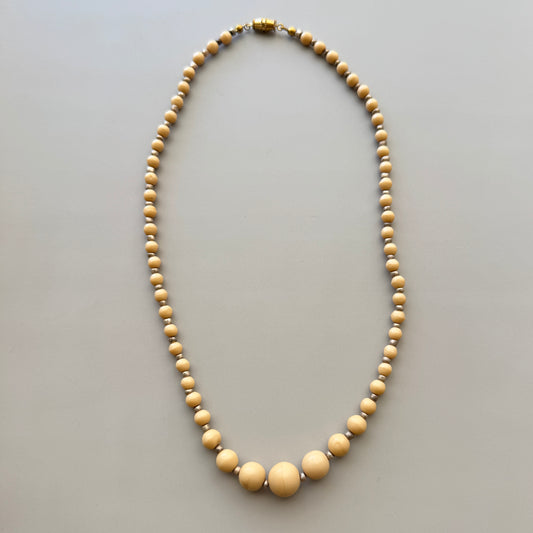 Vintage Milk Tea Necklace