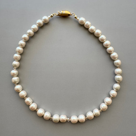 Vintage Baroque Pearl Choker