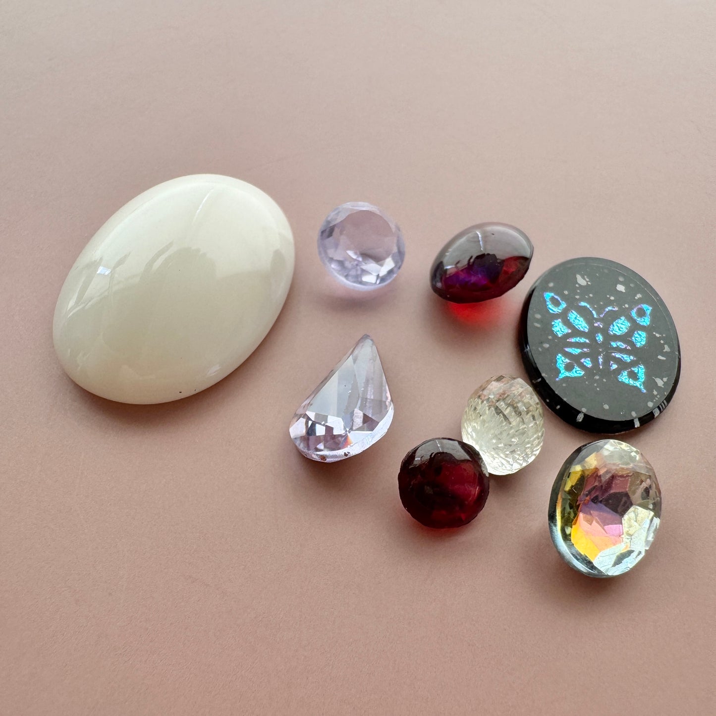 Special Set 【Vintage Cabochon & Stone mix】25MX_55